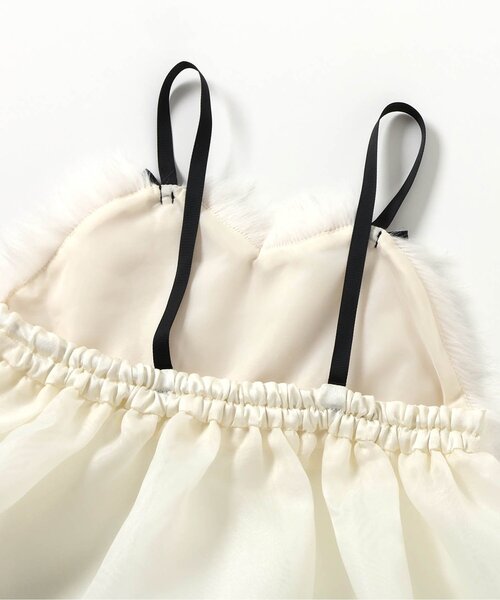 apres les cours（アプレレクール）の「【ジュニア対応】ペプラムファービスチェ2Pセット（Tシャツ/カットソー・キッズ・アイボリー/ミント・90/100/110/120/130/140）」の20枚目の写真