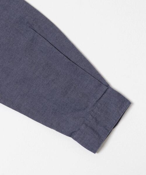 URBAN RESEARCH DOORS（アーバンリサーチドアーズ）の「ピーチ起毛 バンドカラー ロングスリーブシャツ（シャツ/ブラウス・メンズ・ブラウン/ネイビー/オフホワイト・LARGE/MEDIUM）」の15枚目の写真