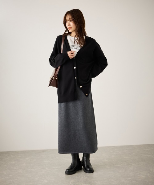 ROPE' PICNIC(ロペピクニック)の「汗染み防止アソートロゴロングスリーブTシャツ/UVカット・接触冷感(Tシャツ/カットソー・レディース・ホワイト/ホワイト系その他/ホワイト系その他2・FREE)」の8枚目の写真