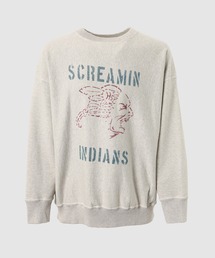 SCREAMIN INDIANS SWEATSHIRT AGED