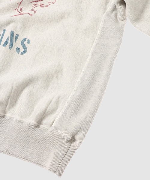 BOW WOW(バウワウ)の「SCREAMIN INDIANS SWEATSHIRT AGED(スウェット・メンズ・オートミール・XL/L)」の4枚目の写真