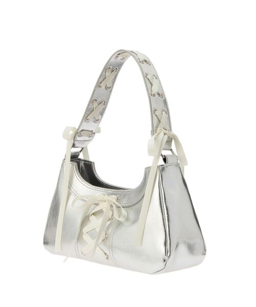 jouetie(ジュエティ)の「レースアップリボンハンドバッグ(ハンドバッグ・レディース・ボルドー/ブラック/シルバー・FREE)」の15枚目の写真