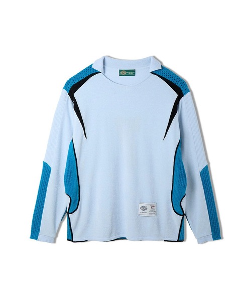 Knitted Football Jersey（ニット/セーター）｜gim context（ジム