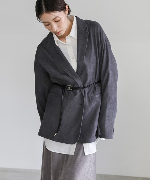 select MOCA（セレクトモカ）の「メタルモチーフコードベルト（ベルト・レディース・ブラック/ブラウン・FREE）」の11枚目の写真