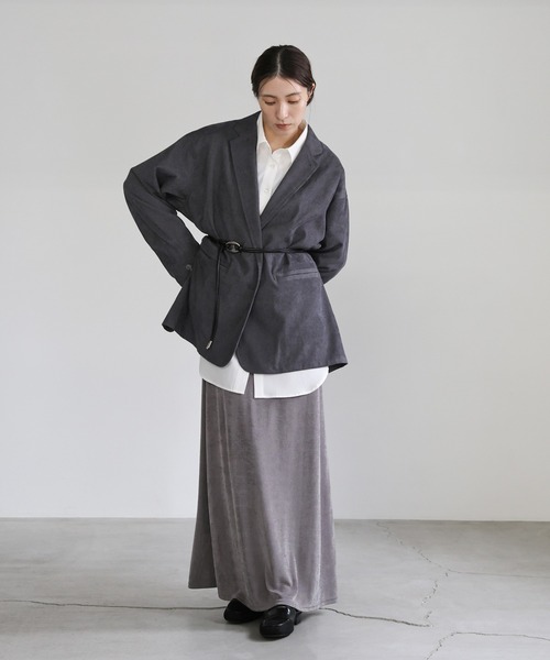 select MOCA（セレクトモカ）の「メタルモチーフコードベルト（ベルト・レディース・ブラック/ブラウン・FREE）」の4枚目の写真