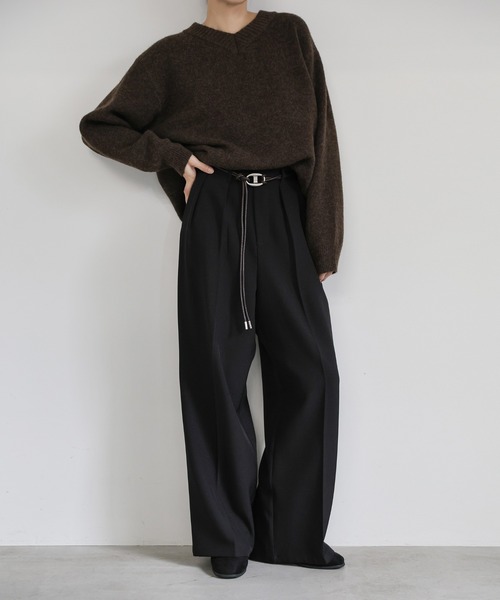 select MOCA（セレクトモカ）の「メタルモチーフコードベルト（ベルト・レディース・ブラック/ブラウン・FREE）」の3枚目の写真