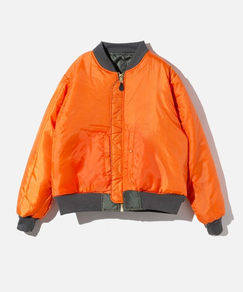 ROTHCO（ロスコ）の「ROTHCO FLIGHT JACKET ロスコ MA-1ジャケット（MA-1・レディース・モスグリーン/ブラック・MEDIUM/LARGE/SMALL）」の17枚目の写真