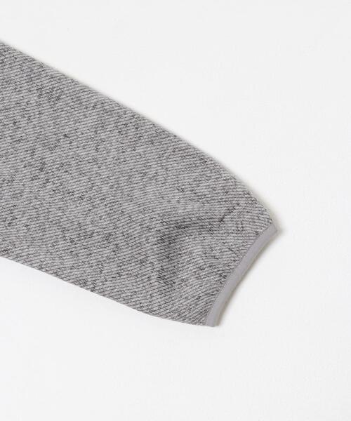 ITEMS URBANRESEARCH(アイテムズ アーバンリサーチ)の「ニットフリース Zip Up フードジャケット(その他アウター・メンズ・ブラック/チャコールグレー/グレー・MEDIUM/LARGE)」の11枚目の写真