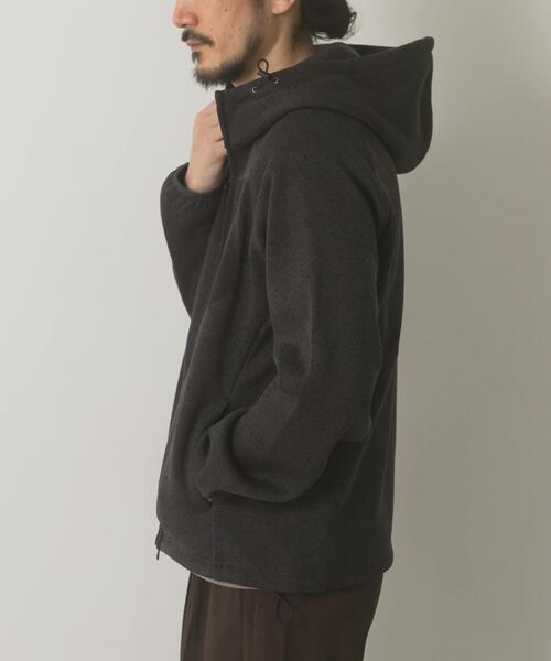 ITEMS URBANRESEARCH(アイテムズ アーバンリサーチ)の「ニットフリース Zip Up フードジャケット(その他アウター・メンズ・ブラック/チャコールグレー/グレー・MEDIUM/LARGE)」の13枚目の写真