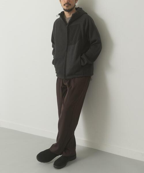 ITEMS URBANRESEARCH(アイテムズ アーバンリサーチ)の「ニットフリース Zip Up フードジャケット(その他アウター・メンズ・ブラック/チャコールグレー/グレー・MEDIUM/LARGE)」の16枚目の写真