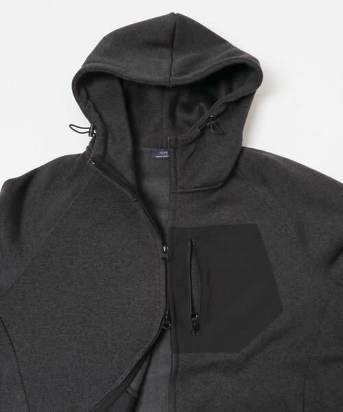 ITEMS URBANRESEARCH(アイテムズ アーバンリサーチ)の「ニットフリース Zip Up フードジャケット(その他アウター・メンズ・ブラック/チャコールグレー/グレー・MEDIUM/LARGE)」の21枚目の写真