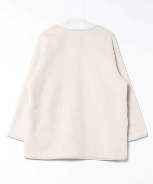 KATHARINE ROSS(キャサリンロス)の「【KATHARINE ROSS】リバーシブルボアコート(その他アウター・レディース・ネイビー/オフホワイト/ブラウン・FREE)」の12枚目の写真