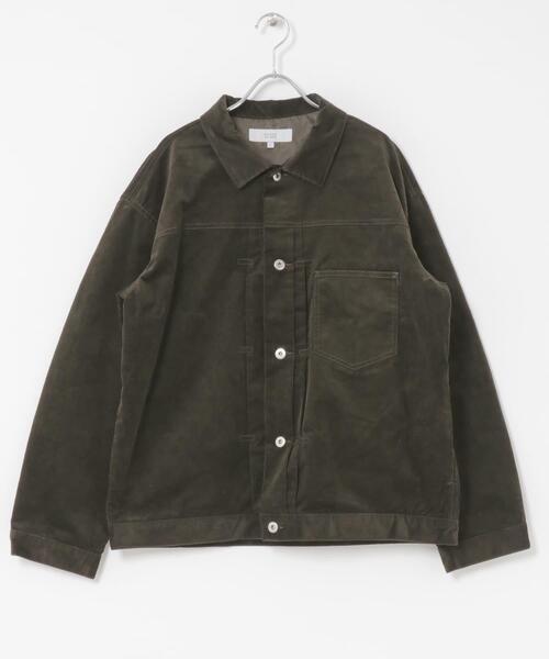 セール】『XLサイズあり』リラックスコーデュロイブルゾン（ブルゾン