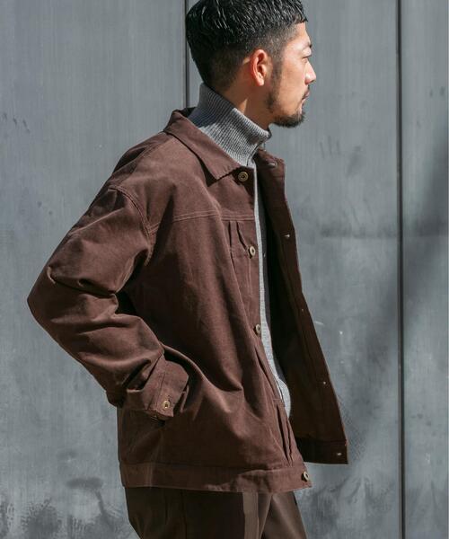 URBAN RESEARCH ROSSO MEN（アーバンリサーチロッソメン）の「『XLサイズあり』リラックスコーデュロイブルゾン（ブルゾン・メンズ・カーキ/モカ/ブラック・X-LARGE/LARGE/MEDIUM）」の7枚目の写真