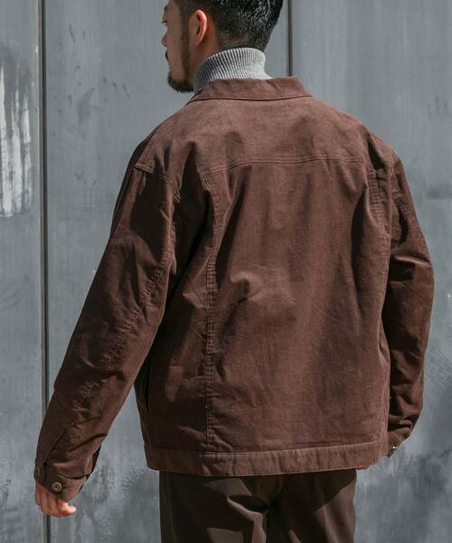 URBAN RESEARCH ROSSO MEN（アーバンリサーチロッソメン）の「『XLサイズあり』リラックスコーデュロイブルゾン（ブルゾン・メンズ・カーキ/モカ/ブラック・X-LARGE/LARGE/MEDIUM）」の8枚目の写真