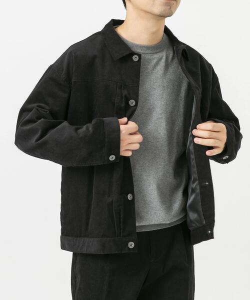セール】『XLサイズあり』リラックスコーデュロイブルゾン（ブルゾン