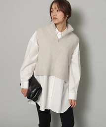 アルページュストーリー Arpege storyクロップドニットプルオーバー　白 Arpege story(アルページュストーリー)の「クロップドニットプル