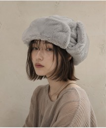 HIKA（ヒカ）の「【HIKA】ファーフライトCAP（キャップ）」