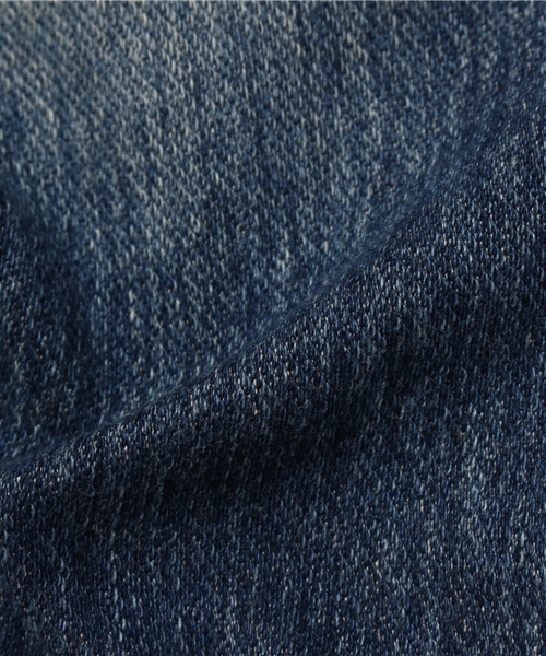 HYSTERIC MINI（ヒステリックミニ）の「BABY ハイパワーストレッチ インディゴニット10分丈デニムパンツ（デニムパンツ・キッズ・インディゴブルー・90/80）」の6枚目の写真