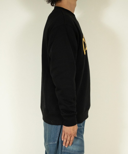 UNIVERSAL OVERALL（ユニバーサルオーバーオール）の「CHICAGO SWEAT/ロゴスウェット（スウェット・メンズ・オートミール/レンガ/ヘザーグレー/ブラック・M/L/XL/S/2XL）」の10枚目の写真