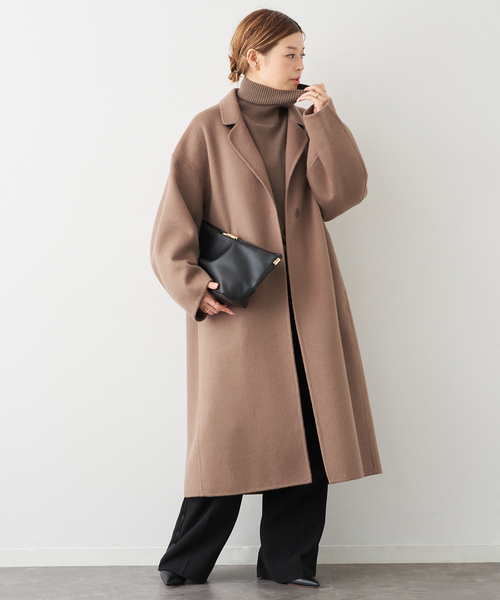 ウールアンゴラ リバーコート（チェスターコート）｜Deuxieme Classe