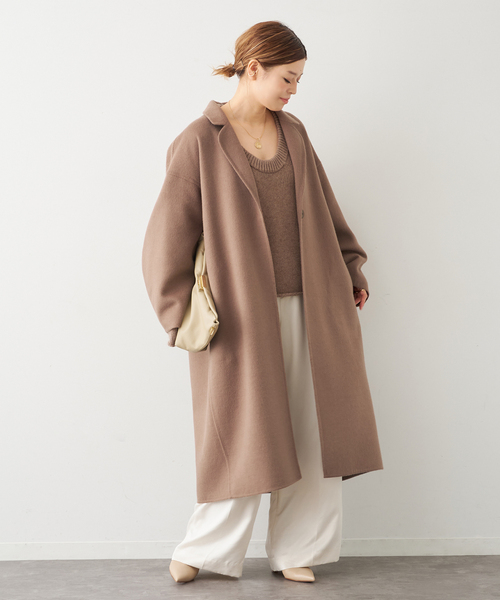 ウールアンゴラ リバーコート（チェスターコート）｜Deuxieme Classe