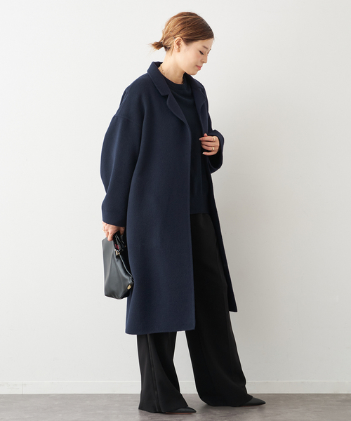 ウールアンゴラ リバーコート（チェスターコート）｜Deuxieme Classe