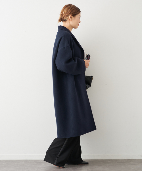 ウールアンゴラ リバーコート（チェスターコート）｜Deuxieme Classe