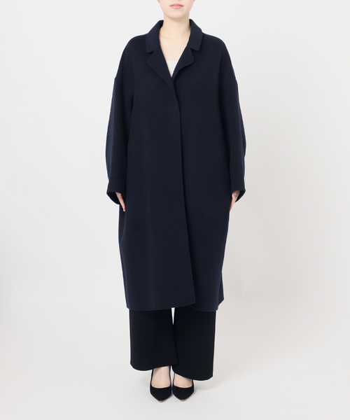 こむぎ⭐︎ウールアンゴラリバーコート　ドゥーズィエムクラス ウールアンゴラリバーコート（チェスターコート）｜Deuxieme Classe