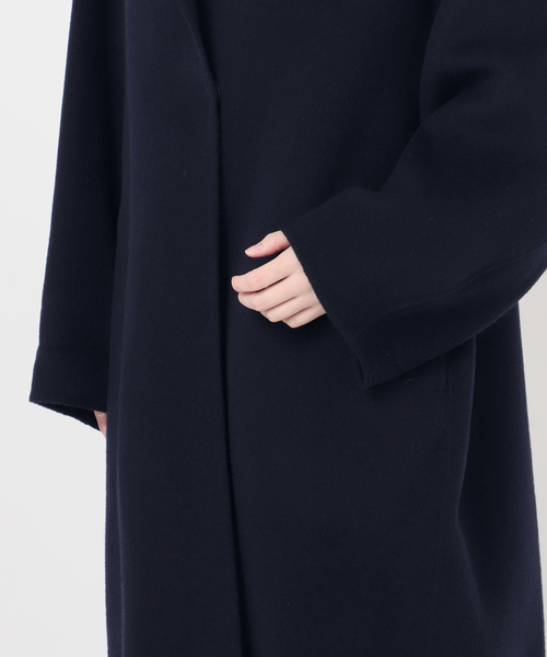 本日まで❣️新品Deuxieme Classe ウールアンゴラリバーコート ウールアンゴラ リバーコート（チェスターコート）｜Deuxieme Classe