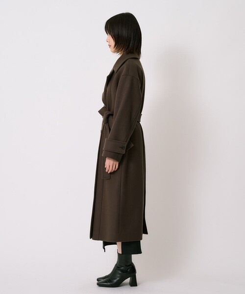 セール】【再入荷なし！！】SUPER140ビッグカラーコート｜ウール