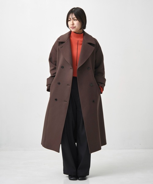 United Tokyo ノーカラーロングコート UNITED TOKYO（ユナイテッドトウキョウ）｜ノーカラーコート一覧 - WEAR