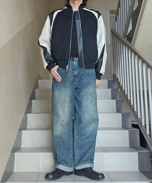 1993STUDIO(1993スタジオ)の「ヴィンテージワイドバルーンデニムパンツ_ブルー(デニムパンツ・レディース・その他・MEDIUM/LARGE)」の10枚目の写真