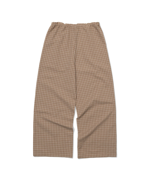 MOAA（モア）の「CHECKED LOUNGE PANTS (BEIGE)（その他パンツ・レディース・その他・SMALL/MEDIUM）」の3枚目の写真