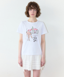 SINOON（シヌーン）の「Daily Farm T-Shirt (White)（Tシャツ/カットソー）」