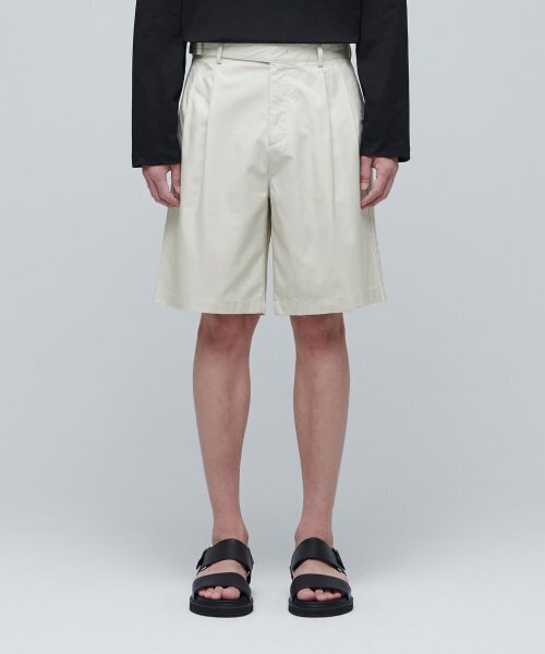 MUSINSA STANDARD（ムシンサスタンダード）の「コットングルカショーツ [クリーム]（その他パンツ・メンズ・その他・38/30/27/28/29/31/32/33/34/36）」の2枚目の写真