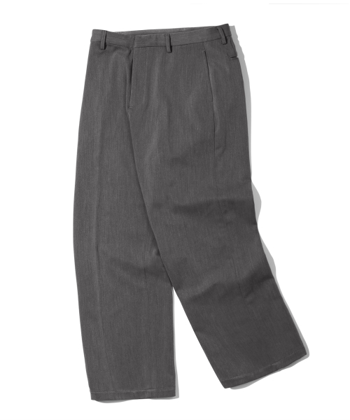 TRILLION(トリリオン)の「エッセンシャルセミワイドスラックス(グレー)(スラックス・メンズ・その他・MEDIUM/LARGE/X-LARGE)」の2枚目の写真