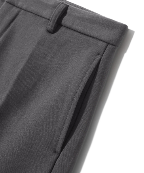TRILLION(トリリオン)の「エッセンシャルセミワイドスラックス(グレー)(スラックス・メンズ・その他・MEDIUM/LARGE/X-LARGE)」の6枚目の写真