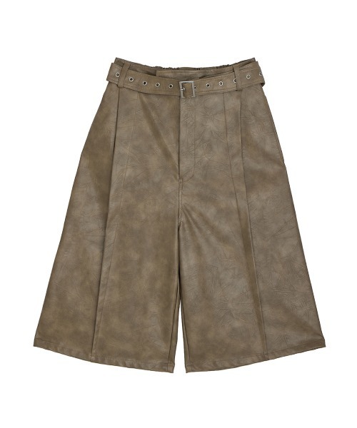 Ameri（アメリ）の「UND CRUSHED BERMUDA PANTS（その他パンツ・レディース・ブラック/ベージュ・SMALL/MEDIUM）」の6枚目の写真