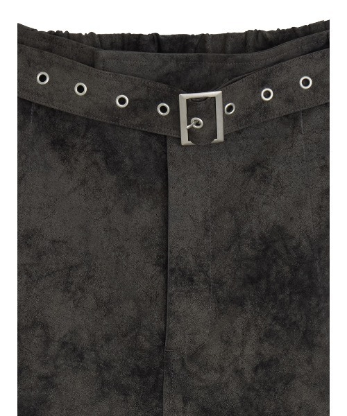 Ameri（アメリ）の「UND CRUSHED BERMUDA PANTS（その他パンツ・レディース・ブラック/ベージュ・SMALL/MEDIUM）」の8枚目の写真