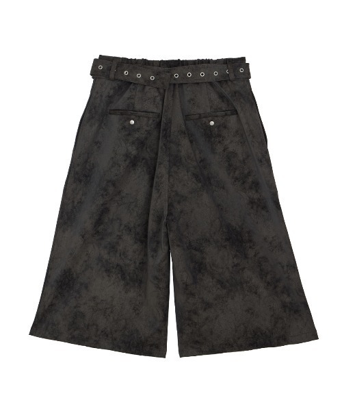 Ameri（アメリ）の「UND CRUSHED BERMUDA PANTS（その他パンツ・レディース・ブラック/ベージュ・SMALL/MEDIUM）」の11枚目の写真