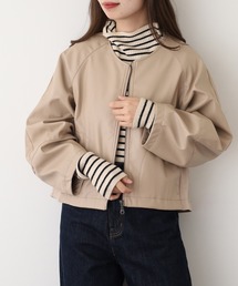 EGLANTINE フェイクレザージャケット