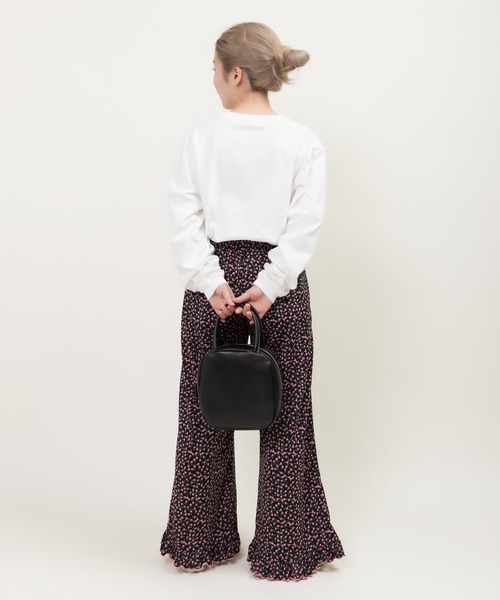 CHILD WOMAN（チャイルドウーマン）の「16/-空紡糸天竺 Yacht/ヨットロゴプリント ロンT（Tシャツ/カットソー・レディース・グレー/ホワイト・FREE）」の18枚目の写真