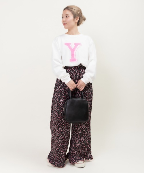 CHILD WOMAN（チャイルドウーマン）の「16/-空紡糸天竺 Yacht/ヨットロゴプリント ロンT（Tシャツ/カットソー・レディース・グレー/ホワイト・FREE）」の16枚目の写真