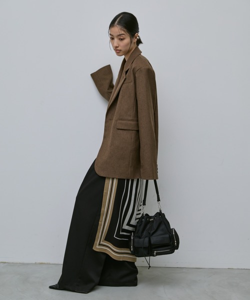 AIC.（エーアイシー）の「2WAYアウトポケットナイロンバック（ショルダーバッグ・レディース・ブラック/アイボリー・FREE）」の20枚目の写真