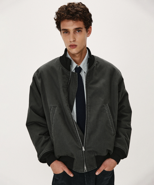SHIRTER（シャーター）の「VTG MIL TANKER JUMPER (DARK GREY)（ブルゾン・メンズ・その他・SMALL/MEDIUM/LARGE）」の5枚目の写真