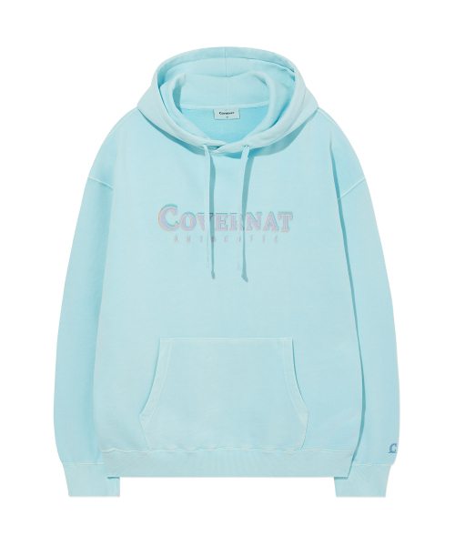 COVERNAT(カバーナット)の「アセンティックロゴダイングフードパーカー スカイブルー(パーカー・レディース・その他・SMALL/MEDIUM/LARGE/X-LARGE)」の2枚目の写真