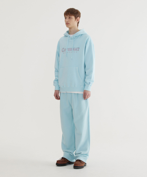 COVERNAT(カバーナット)の「アセンティックロゴダイングフードパーカー スカイブルー(パーカー・レディース・その他・SMALL/MEDIUM/LARGE/X-LARGE)」の5枚目の写真