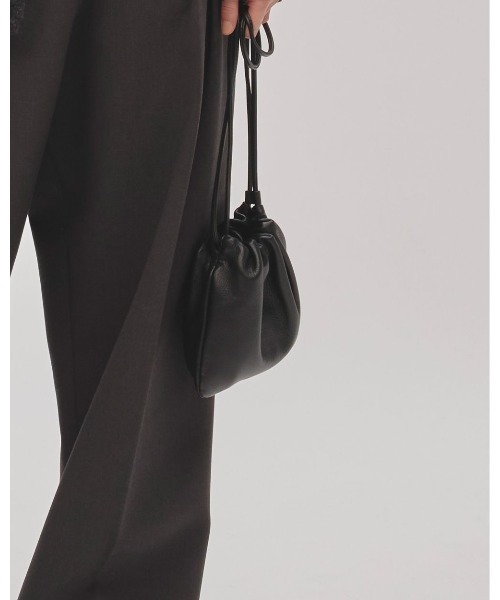 TODAYFUL（トゥデイフル）の「TODAYFUL Drawstring Leather Bag
