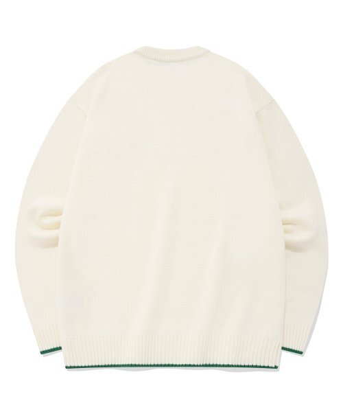 COVERNAT(カバーナット)の「Cロゴクルーネックニットアイボリー(ニット/セーター・レディース・その他・LARGE/MEDIUM/SMALL/X-LARGE)」の2枚目の写真